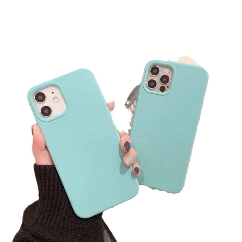 Apple 16 携帯電話ケース 13/14 に適した液体シリコーン ソリッドカラー シンプルな保護カバー iPhone15 オールインクルーシブ ストレートエッジ|undefined