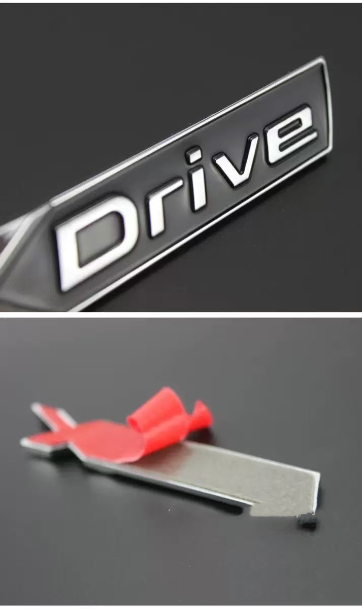 Suitable for Bmw Xdrive Logo, Rear Emblem, Four-Wheel Drive Emblem, Xdrive Car Emblem, Bmw New 3 Series and 5 Series Car Stickers