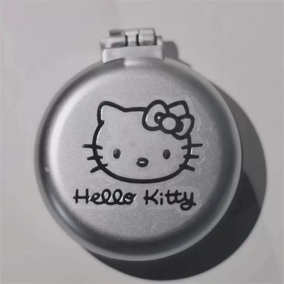 Складная расчёска-зеркало Sanyei KT Cat, портативная мультяшная двойного назначения