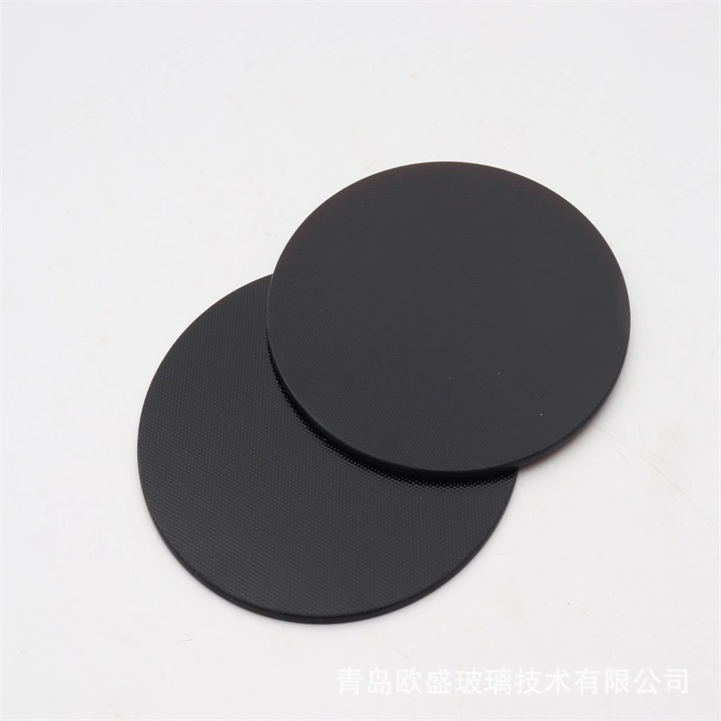 Черное микрокристаллическое стекло высокотемпературное устойчивое стекло для камина