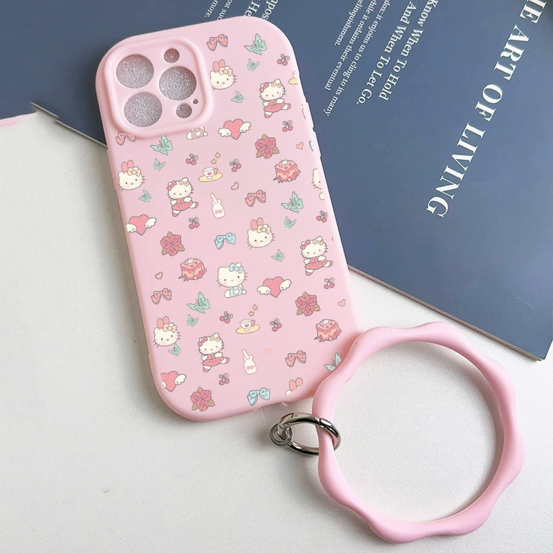 Hello Kitty, Apple, совместимый чехол для телефона высокого качества с мультяшным рисунком pro, 14promax, 14