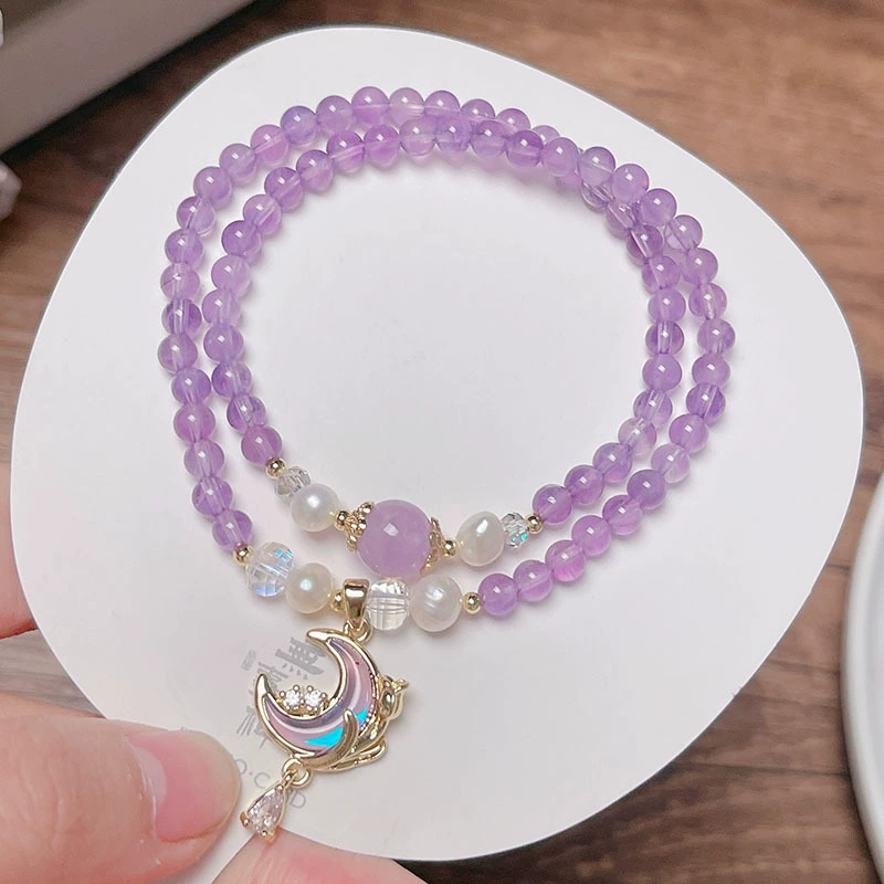 Design sophisticated fashionable crystal, beaded bracelet, bead bracelet