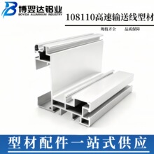 博翌达108110高速输送线型材静音轮组件摩擦线输送滚轮工业铝型材