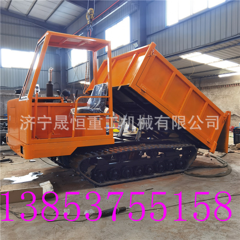 晟恒机械小型爬山虎全地形履带运输车 工程搬运车柴油自卸 现货