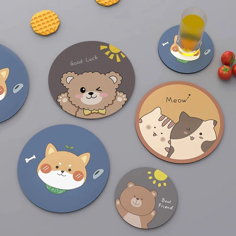 Теплоизоляционный коврик подставка для стола противоугарный силиконовый коврик для стола