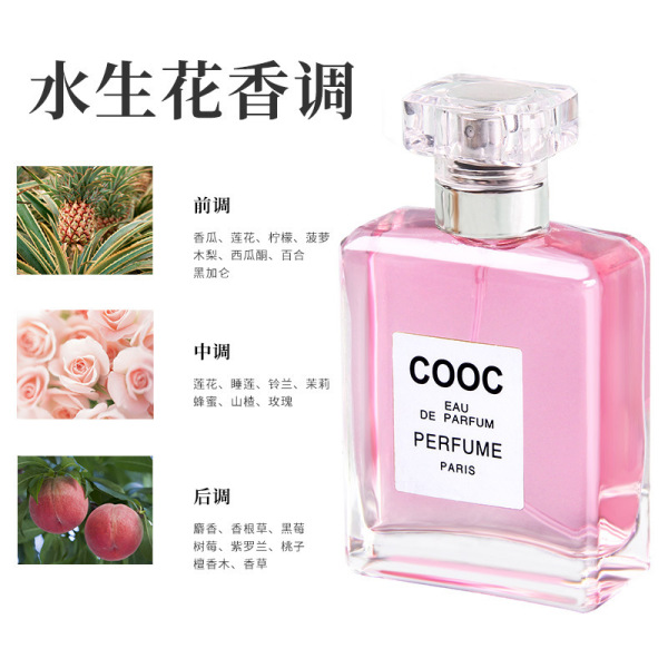 perfume strongly flavoured with a light fragrance