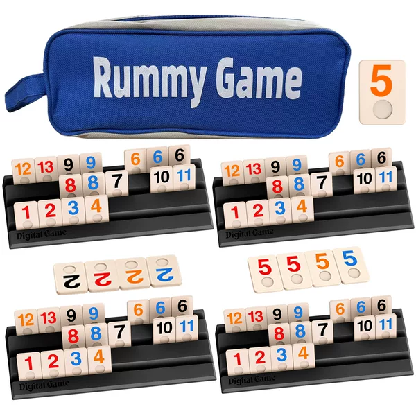 Cross-Border Large Israeli Digital Game Cards, 4 Integrated Bases, 104 Digital Cards, 8 Versatile Cards