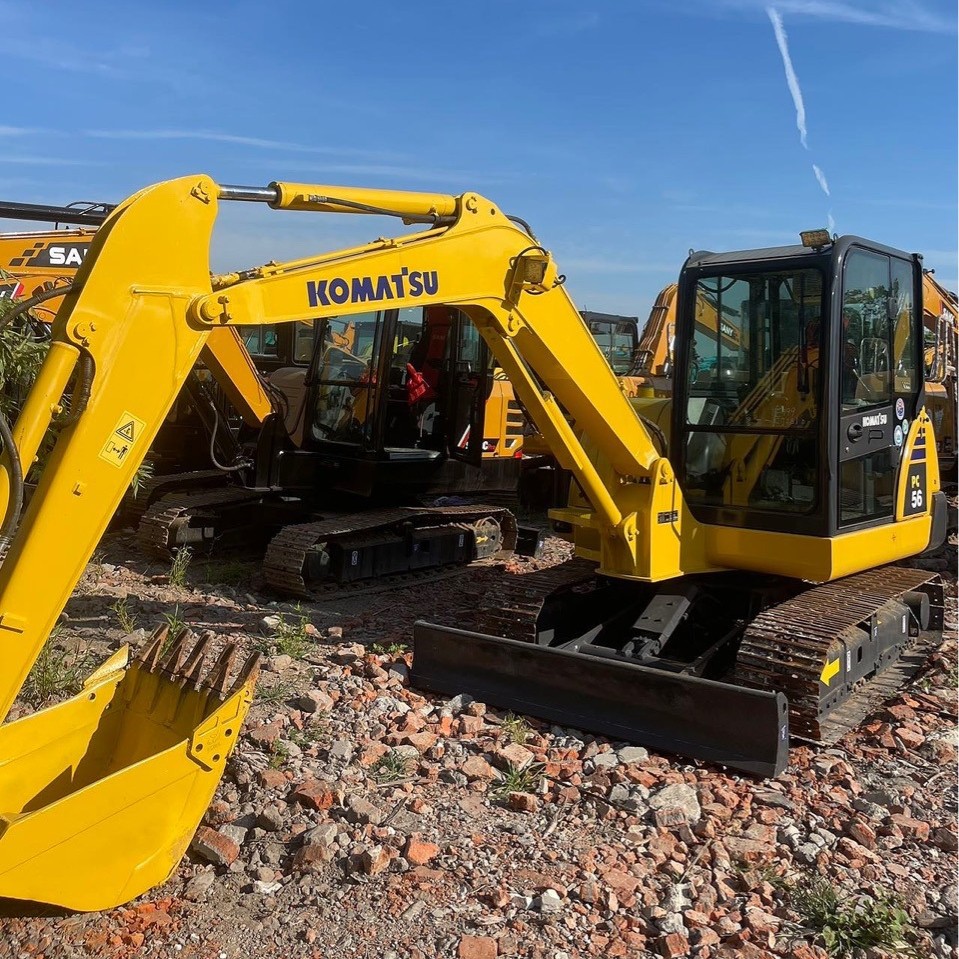 Compra-de vuelta 10 puntos de segunda mano Komatsu56 excavadora PC60 PC70 excavadora
