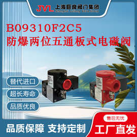 【厂家直销】B09310F2C5/防爆两位五通板式电磁阀，防爆电磁阀，