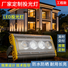 厂家定制led投光灯室外亮化照树灯50w七彩聚光灯防水户外投光灯