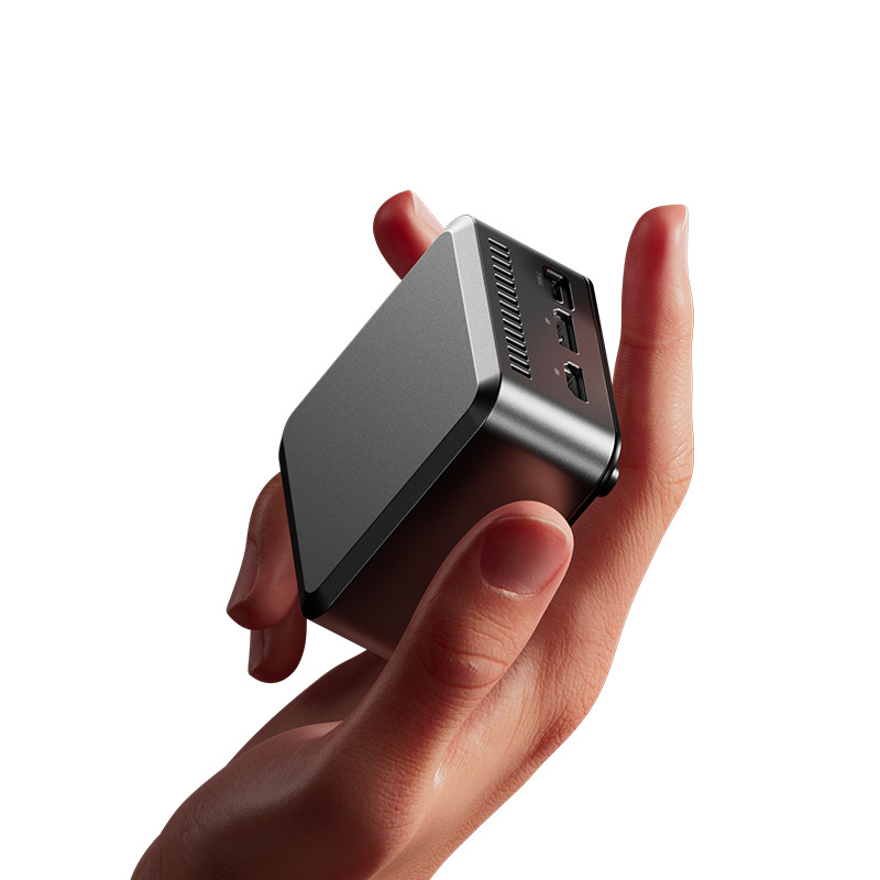 N100MINIPC Mini Host Computadora Hogar Oficina Portátil Pequeño Host DDR5 Red dual Pantalla dual TYPE-C