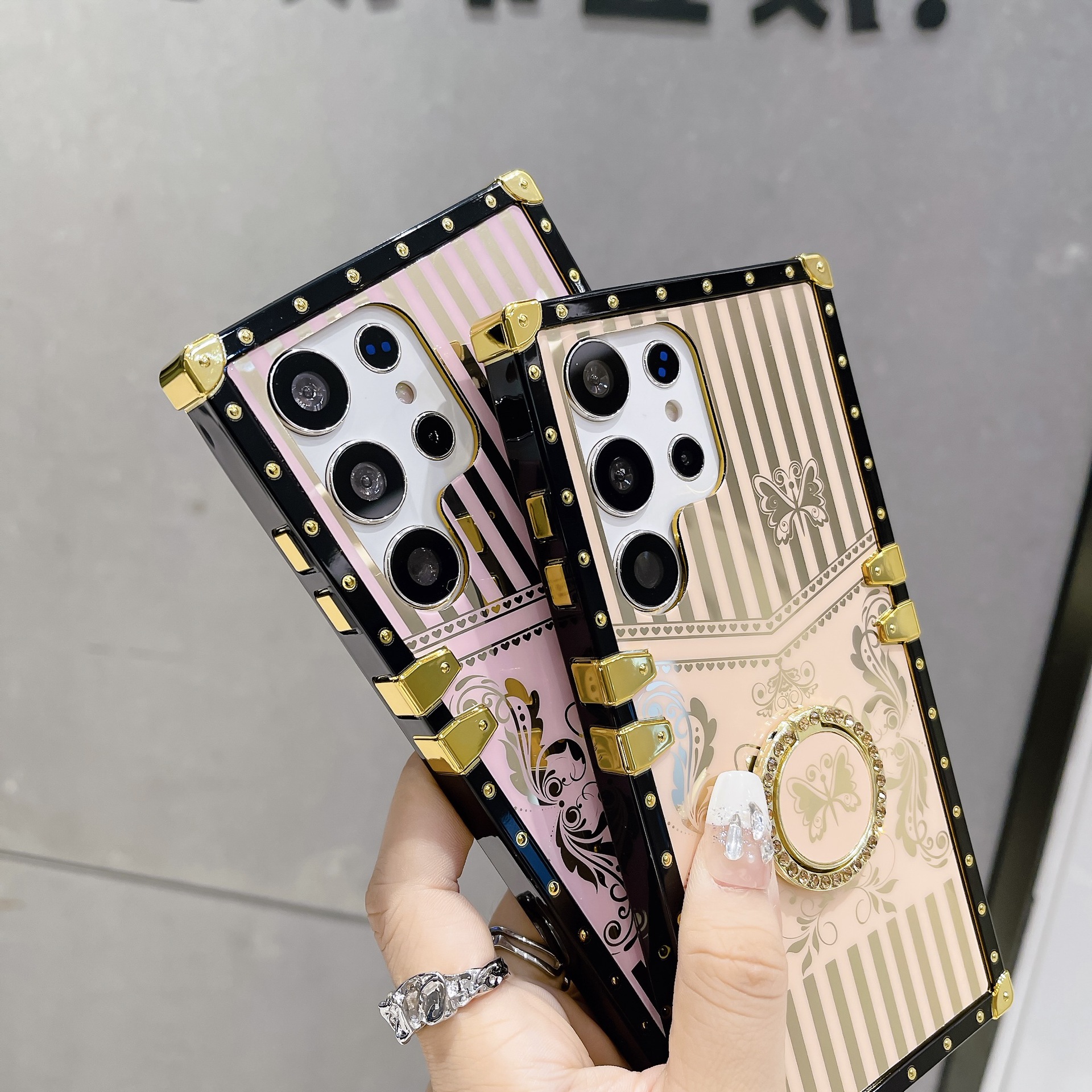 Phone Case For Samsung S23u S23fe And Apple 15 Pro Trendy Butterfly_voghion.com