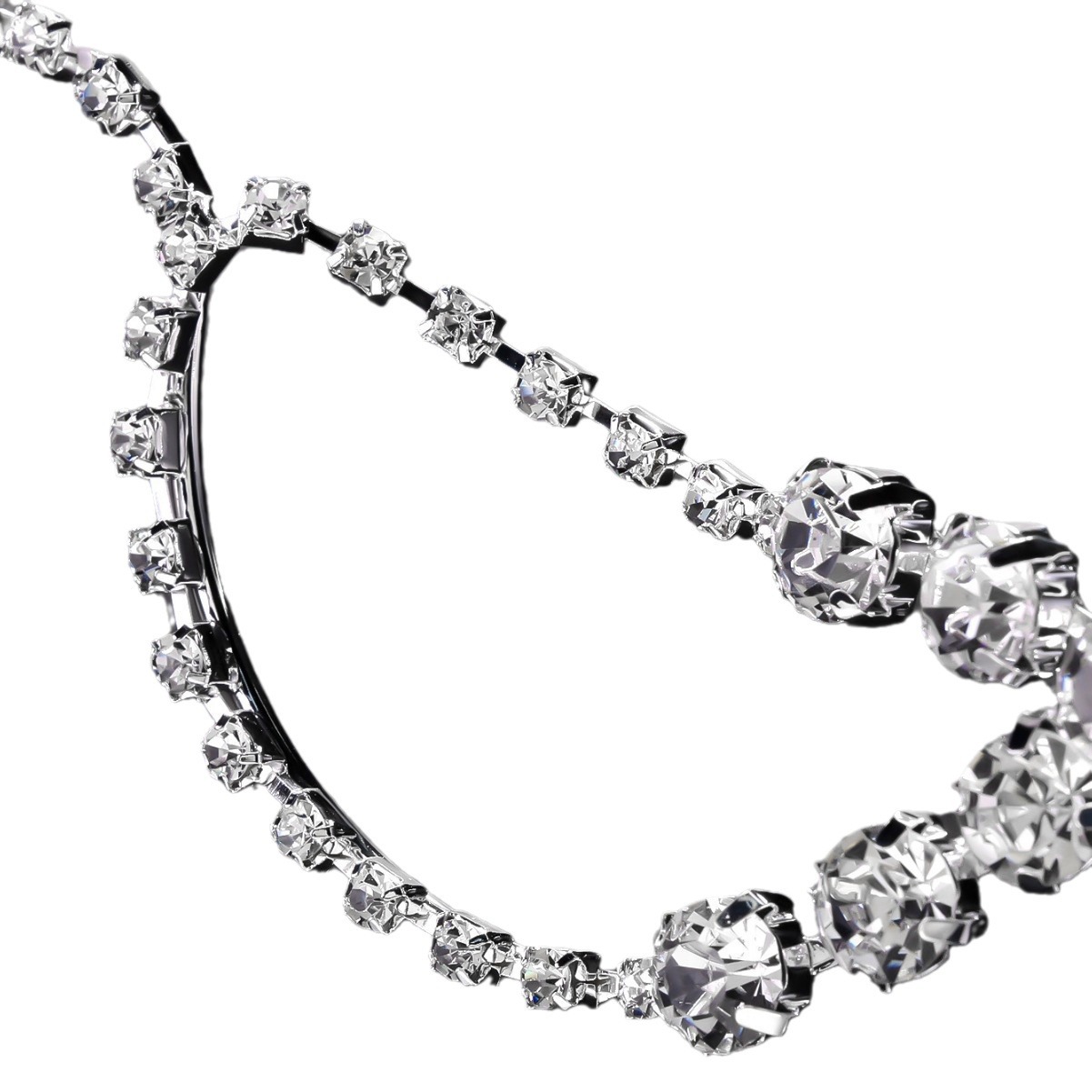 Personalidad europea y americana, marco de gafas de borla de diamantes completos, tendencia, marco de gafas huecas de diamantes de imitación de hip-hop, marco de gafas Eyeglass