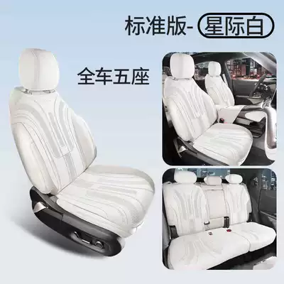 Ventilated and Breathable Seat Cover, Modelə uyğun (Original) oturacaq örtükləri - interstellar-white-standard-edition-note-model-year