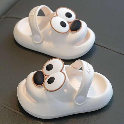 Children's slippers summer children's soft-soled non-slip girls' hole-in-the-wall shoes boys' cartoon infants' baby slippers