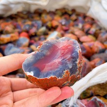 南非新矿南红玛瑙原石红玉髓水晶手把件俏色雕件料吊坠珠子玉石