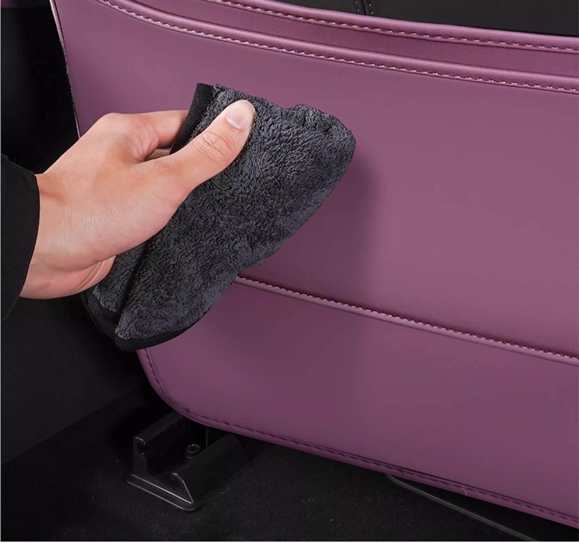 Suitable for Xiaomi Yu7 Front Seat Anti-Kick Pad Leather Seat Anti-Kick Pad Protective Pad Original Interior Accessories