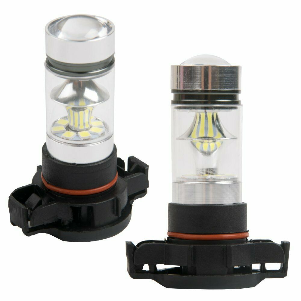 Lámpara de niebla de automóvil 100W H16 / 5202 PSX24W 20SMD lámpara de niebla de automóvil luz diurna luz blanca image 5