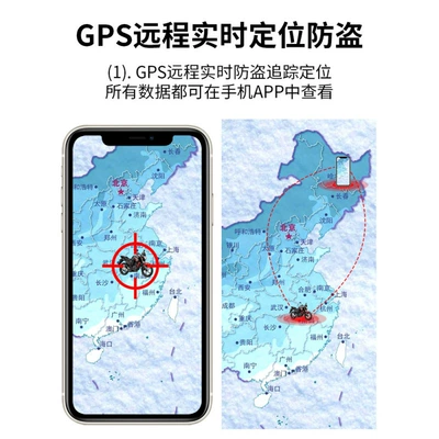 Wifi with Gps+High-Definition Dual-Lens | Motorcycle driving recorder