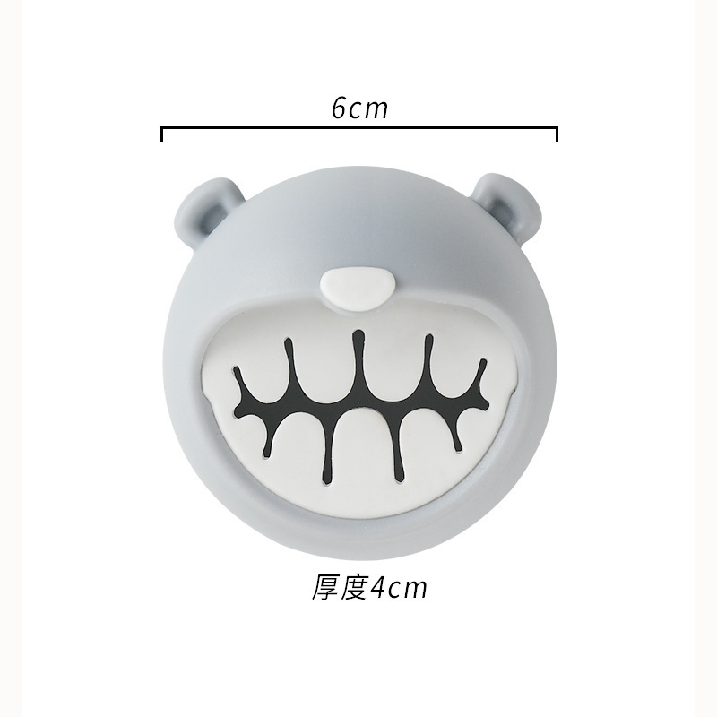 漫画かわいいクマタオルプラグ両面粘着タオル収納吊り下げクリップ雑巾カードホルダークロスボーダー卸売|undefined