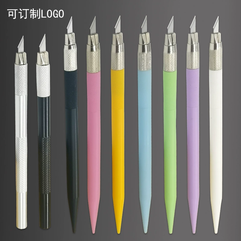 Гравировальный карандаш Нож Ручная гравировка Ручной счет Резиновые штампы Резка бумаги Специальная цветная ручка Металлический гравировальный нож Лезвие