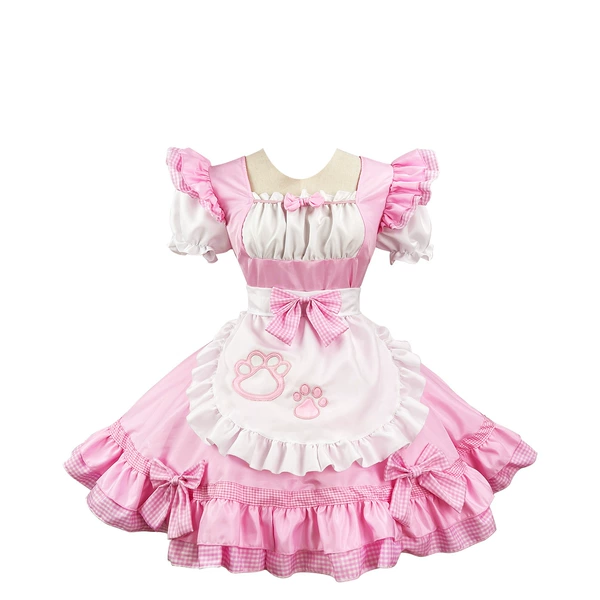 Fuchsia uniform, choker