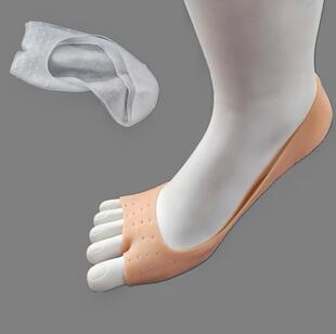 Silicone Boat Socks Open Men's and Women's Anti-foot Dry Protective Socks Foot Cover Plantar Heel Cover