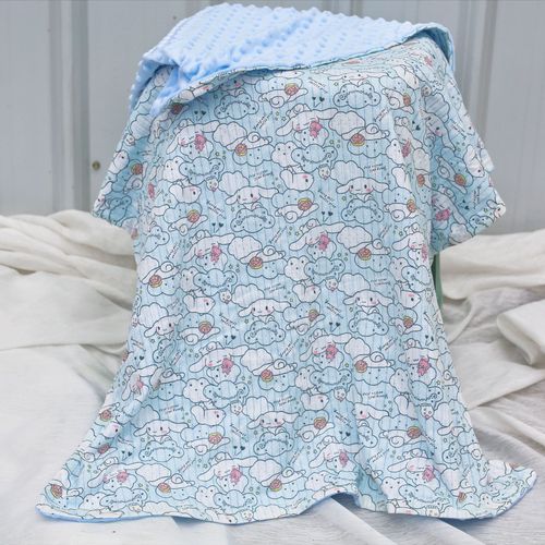  New Pure Cotton Bead Blanket Double Layer Thin Baby Children Soothing Bead Cover Blanket, Four Seasons Cover