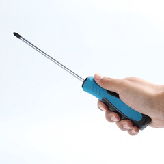 A one-word screwdriver with industrial-grade strong magnet, household ten-inch extended and hardened screwdriver set, tool factory wholesale