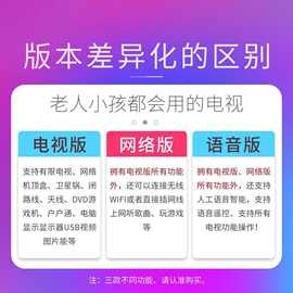 爱菱牌液晶电视机17寸高清4K智能网络wifi家用老人电视小型32寸