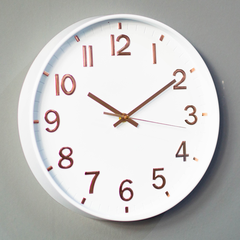 Reloj de pared para el hogar de 30CM Reloj para colgar en la pared Reloj para colgar en la sala de estar Reloj de pared Reloj creativo Reloj de cuarzo silencioso