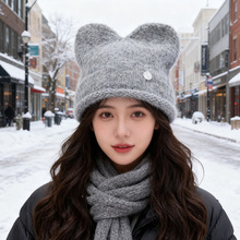 �ɐ�؈��ë�qᘿ�ñ��Ů����ë�ﶬ����Ƥ�@ĘС��ɫ�ٴ�Ѷ�ñ��