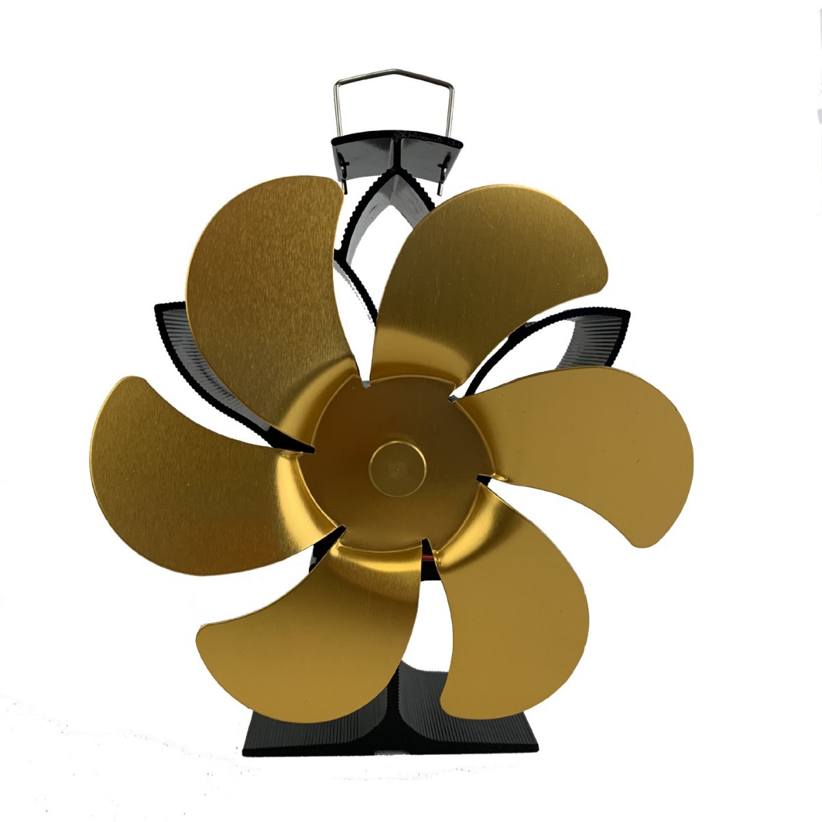 莲花小工字壁炉风扇热动力风扇取暖柴火炉自发电热能风扇LT414