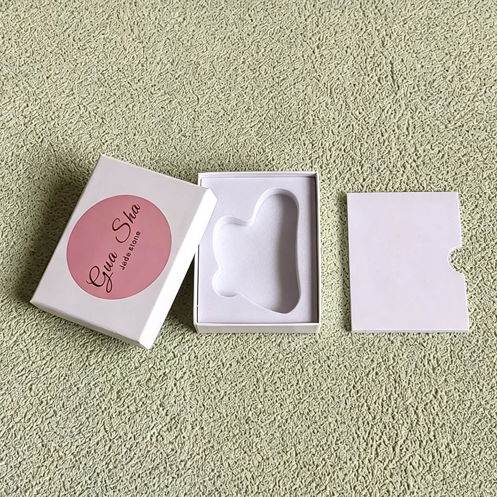 Fábrica de masaje facial en forma de corazón verde phoenix placa de masaje mayorista universal de todo el cuerpo rodillo de masaje de cuello meridiano