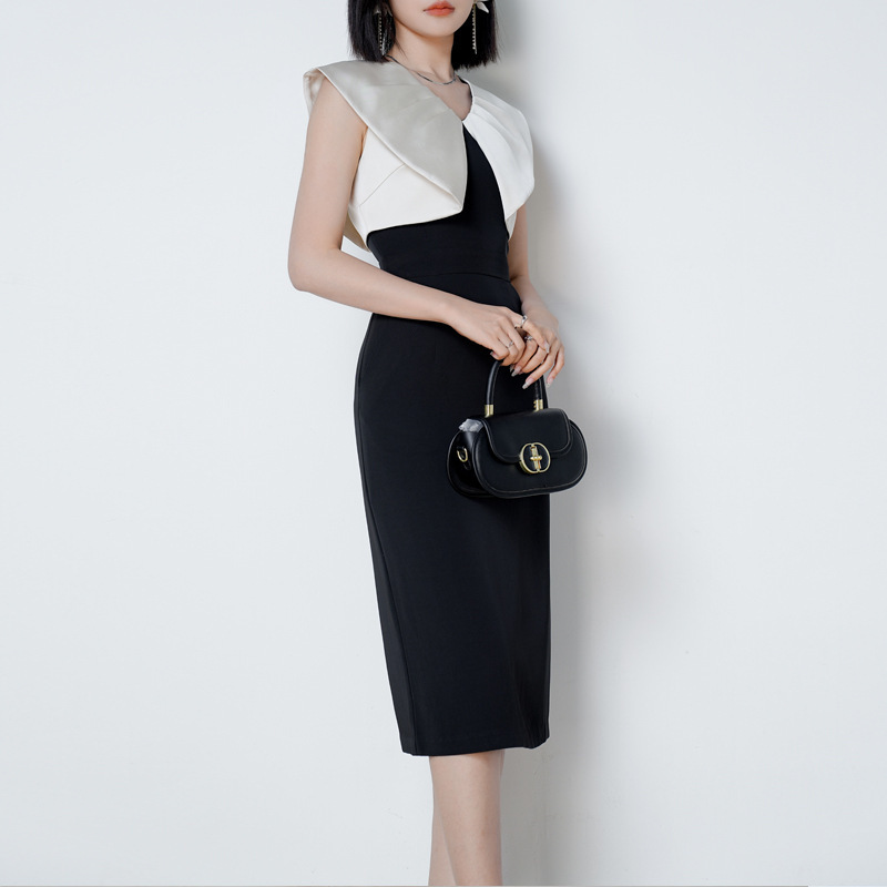 Summer 2025 Shenzhen Nanyou French Fashionable Feminine Dress Elegant Quality All-match No People dress Women