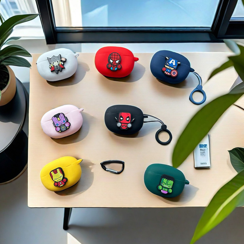 For Xiaomi Redmi Buds 5 Pro Wireless Bluetooth Headset Case 4 Vital Edition Cartoon Soft Case