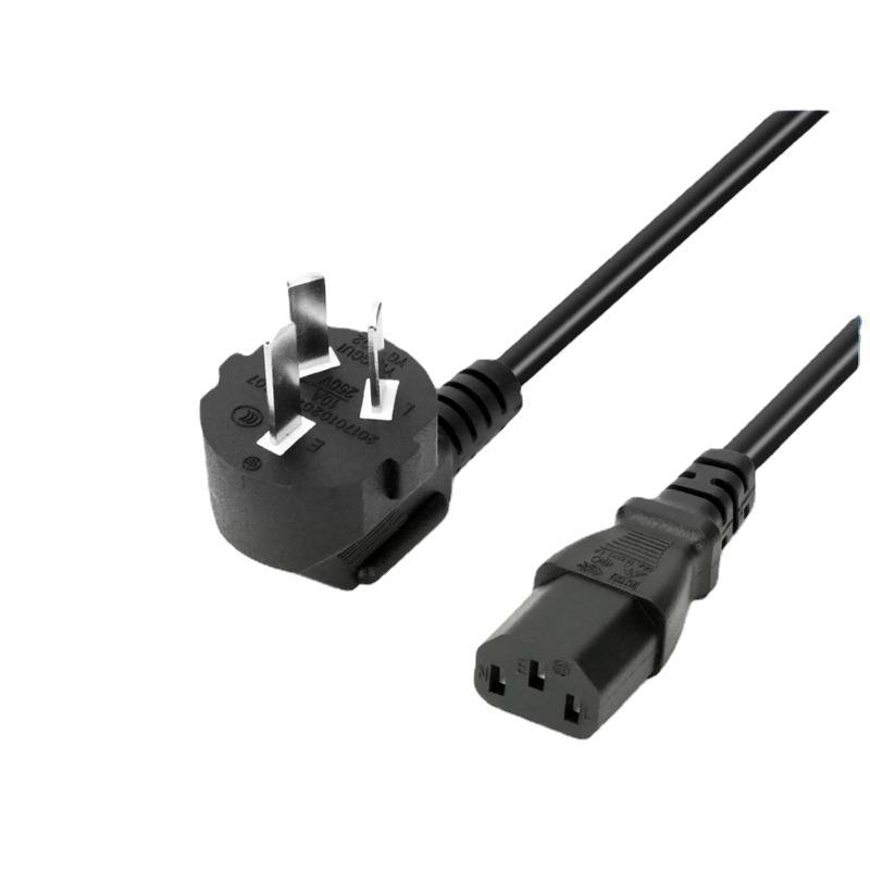 1.2/1.5/1.8米国标三插品字尾电源线打印电脑主机适配器3 芯插头