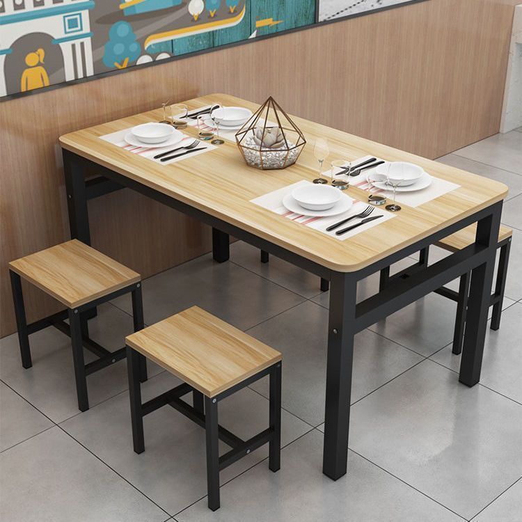 Noodle Shop Dining Chairs, Catering Special Tables and Chairs, Fast Food Restaurant Snack Bar Chair Set, Dining Table and Chairs, Breakfast Shop Restaurant Commercial
