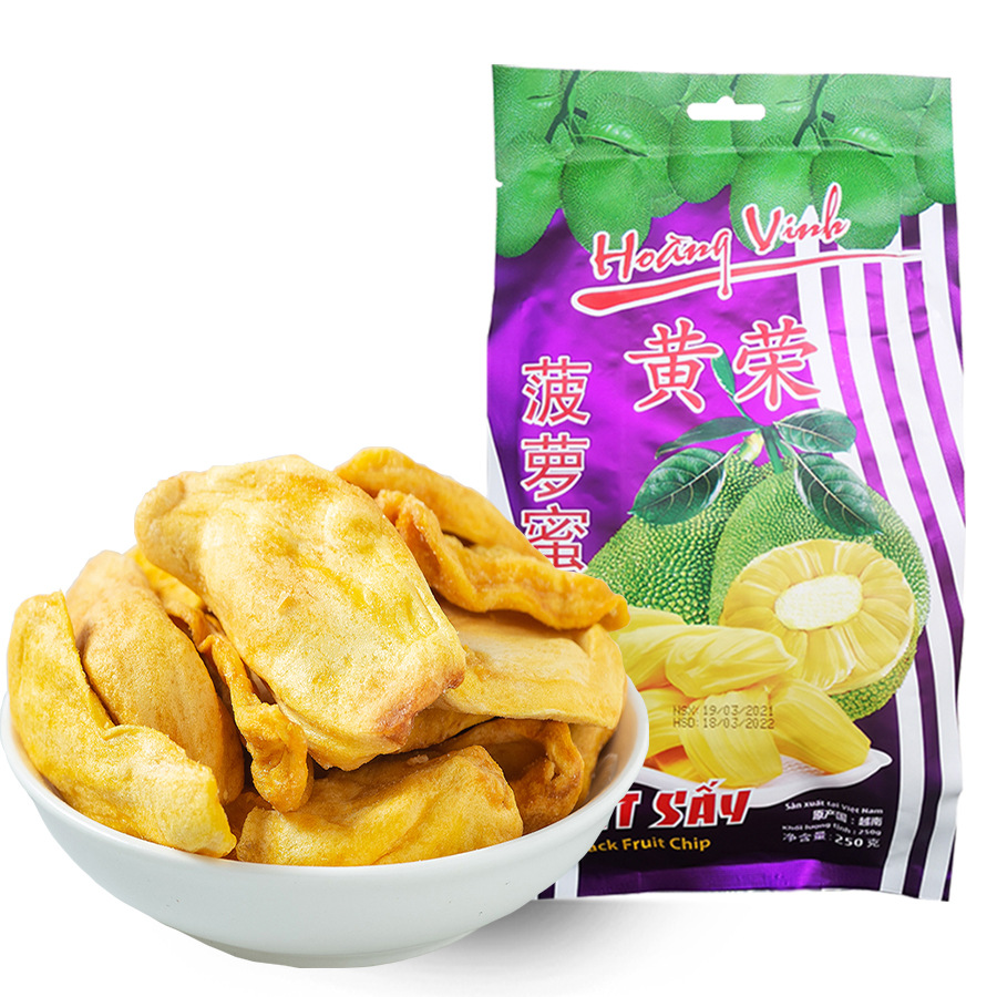菠萝蜜干脱水果干500g零食即食越南特产果蔬脆片孕妇儿童小吃散装