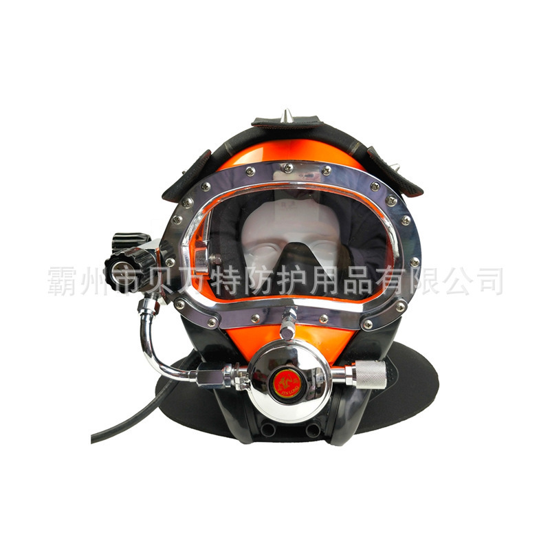 Ingeniería de rescate de emergencia equipo de buceo rescate contra incendios rescate pesado casco de buceo operativo submarino profundo casco completo