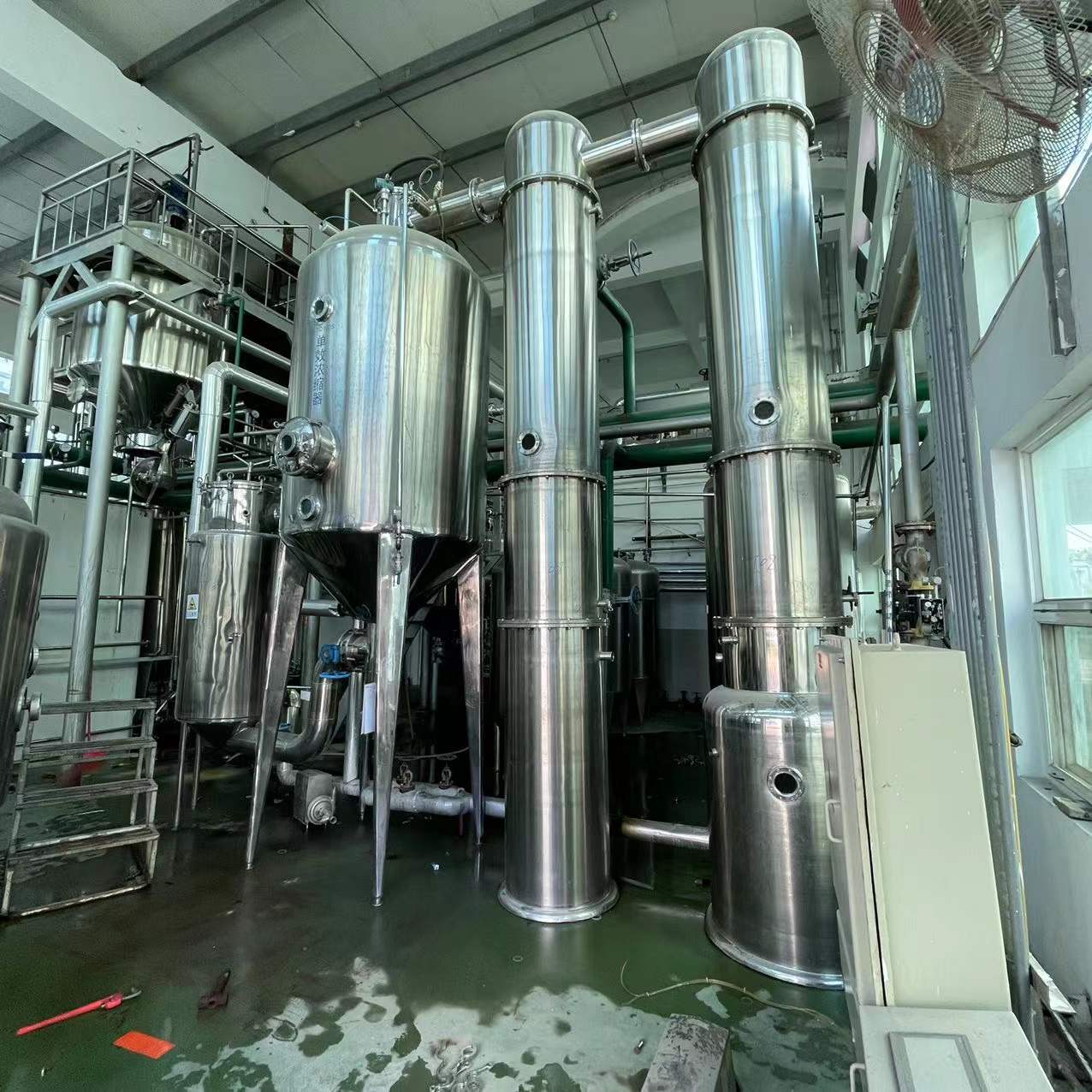 销售现货单效1吨蒸发器 化工MVR蒸发器 化工蒸发设备