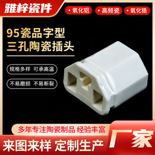 95 porcelain type three hole ceramic plug rice cooker electric cooker electric wok electric kettle universal high strength