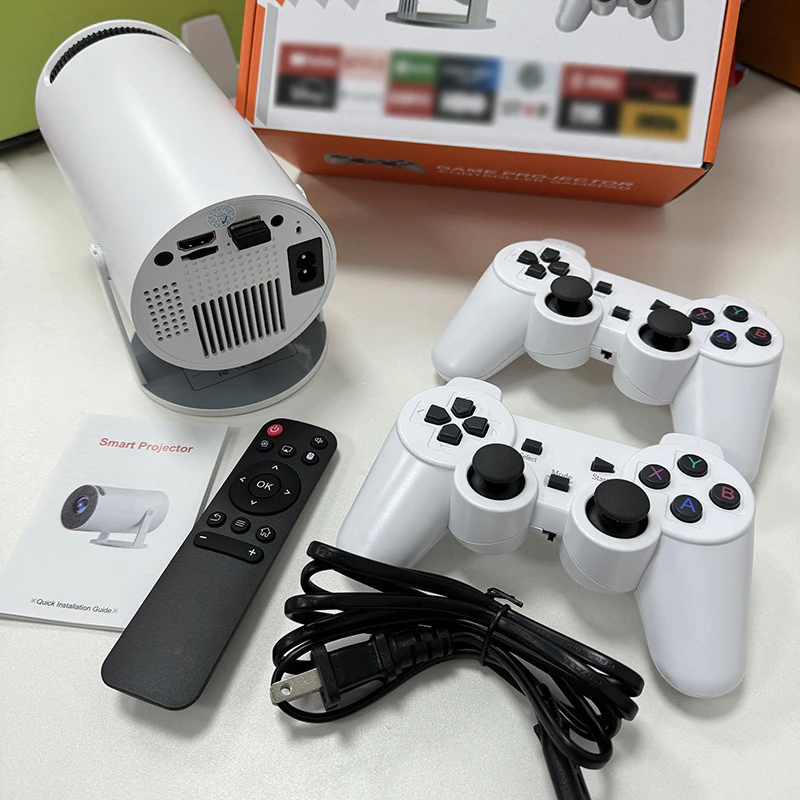 HY300 con pantalla Amazon exitoso proyector de alta definición con proyector de pantalla en el extranjero transfronterizo