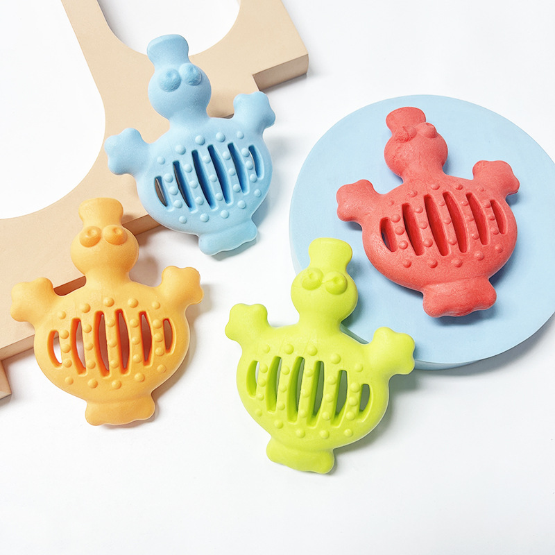 Nuevos productos transfronterizos TPR espuma de goma de cocina fugas de alimento juguetes para perros de comida escondida auto-hi resistente a los dientes de mordida juguetes para mascotas al por mayor