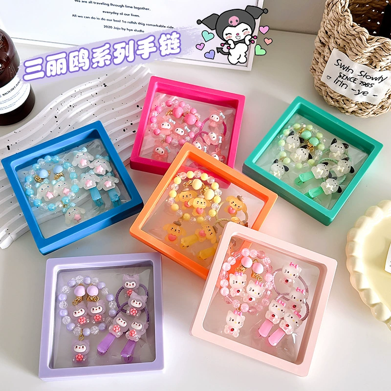 Новый детский браслет Sanrio Culumi подарочная коробка костюм принцесса кольцо для девочек подарок для детей