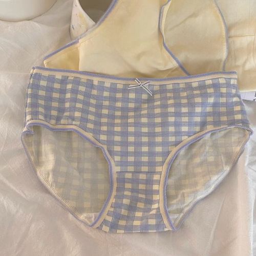 Class A baby cotton pure cotton fresh floral summer thin girly style mid-waist Japanese girls underwear for women