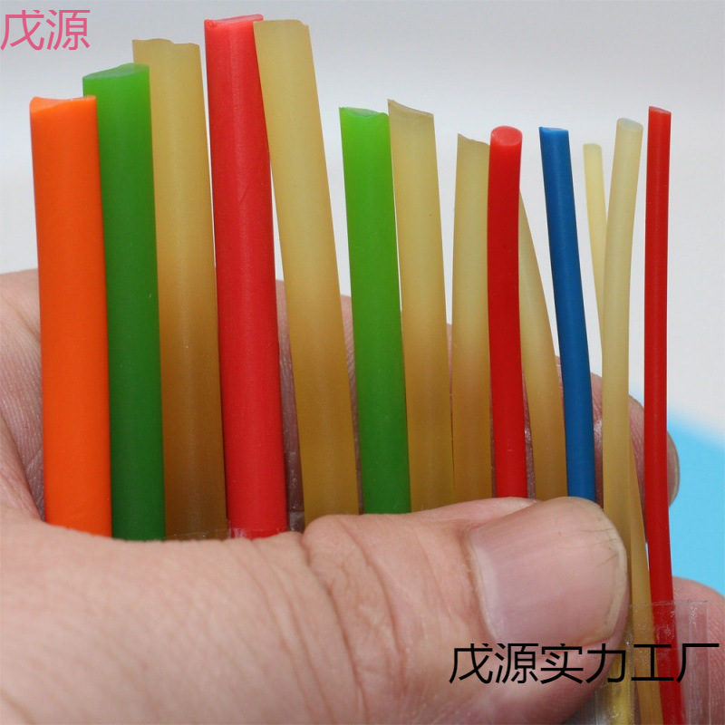 - 实心皮筋 高弹力弹弓圆皮筋-乳胶管 打猎射击弾工皮筋|undefined