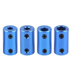 3D打印機配件鋁合金聯軸器船模連軸器DIY聯軸器軸聯器42步進電機