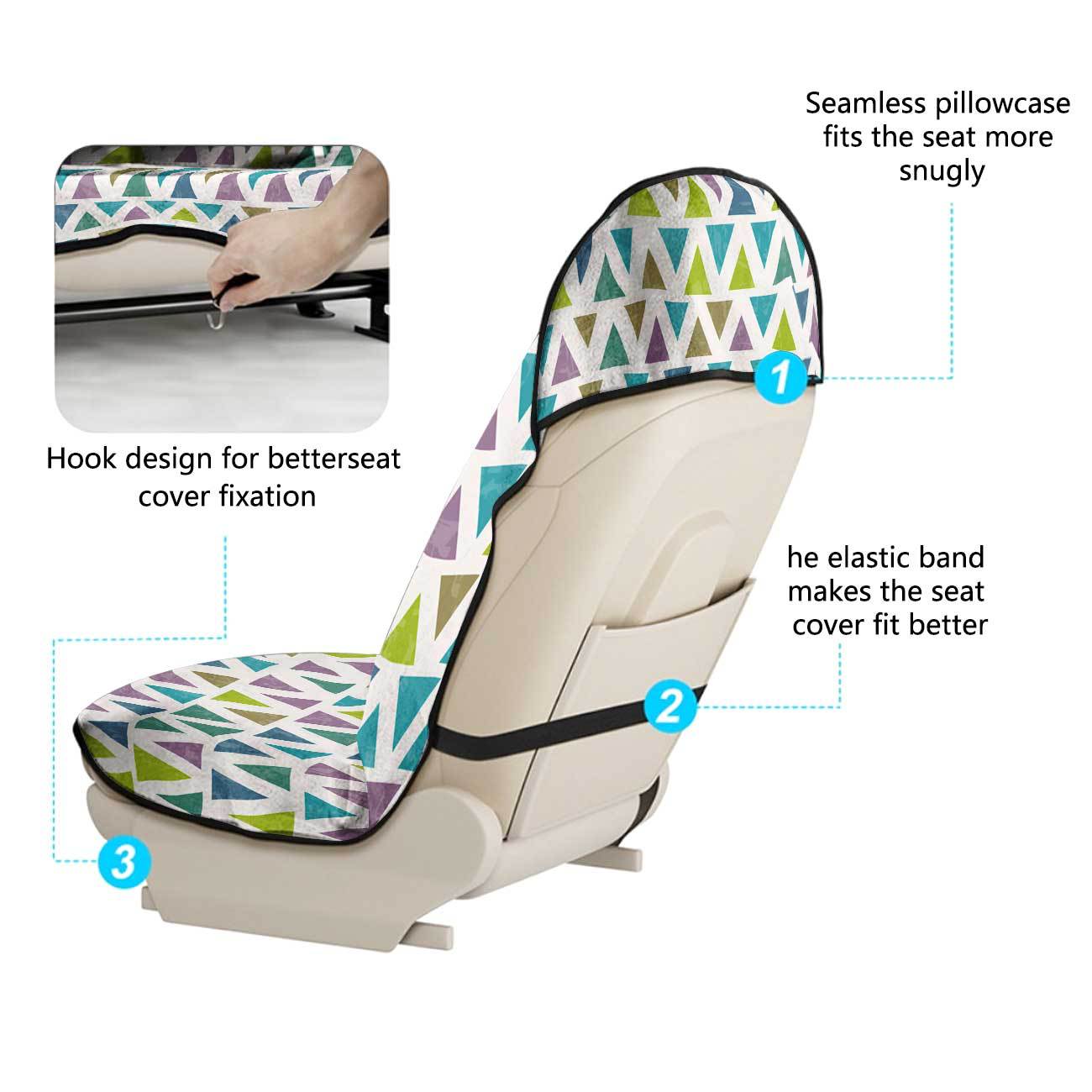 Car seat towel cover, front seat protector, suitable for gym and exercise, universal for all seasons, car use 169