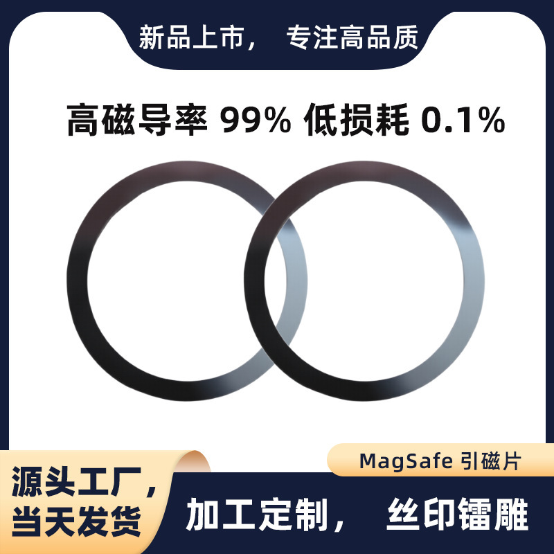 Magnetic Adhesive Sheet, Magnetic Sticker, Bare Sheet, Stainless Steel Iron Sheet, Mobile Phone Case (Modified Magnetic Phone Case), Cost-Reducing Accessories